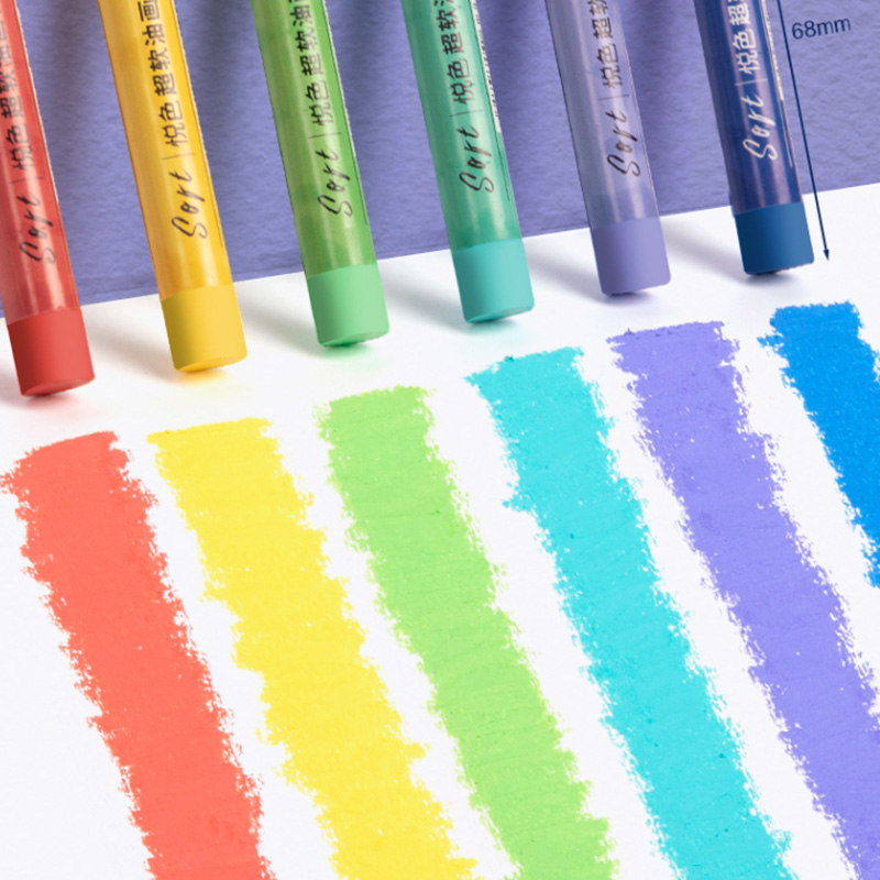 Cream Heavy Paints Oil Pastels