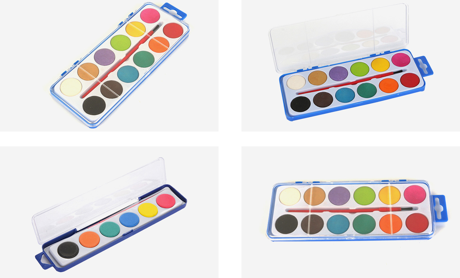 6/8/12/16 Colors Water Color Paint Set