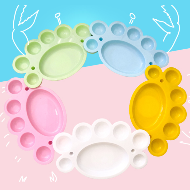 6-Hole Little Feet Watercolor Palette