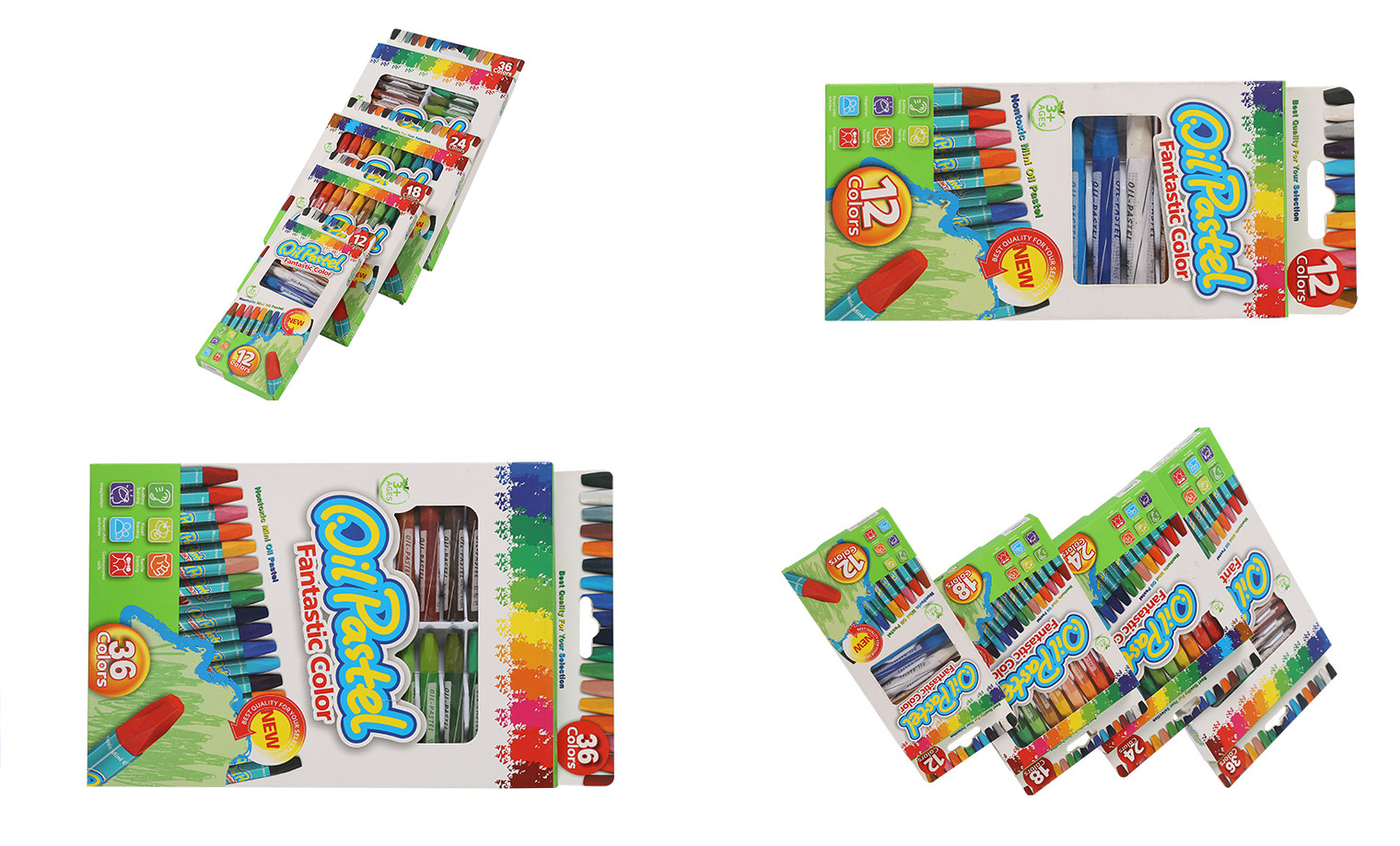 12/18/24 Color Creamy Texture Crayon Set